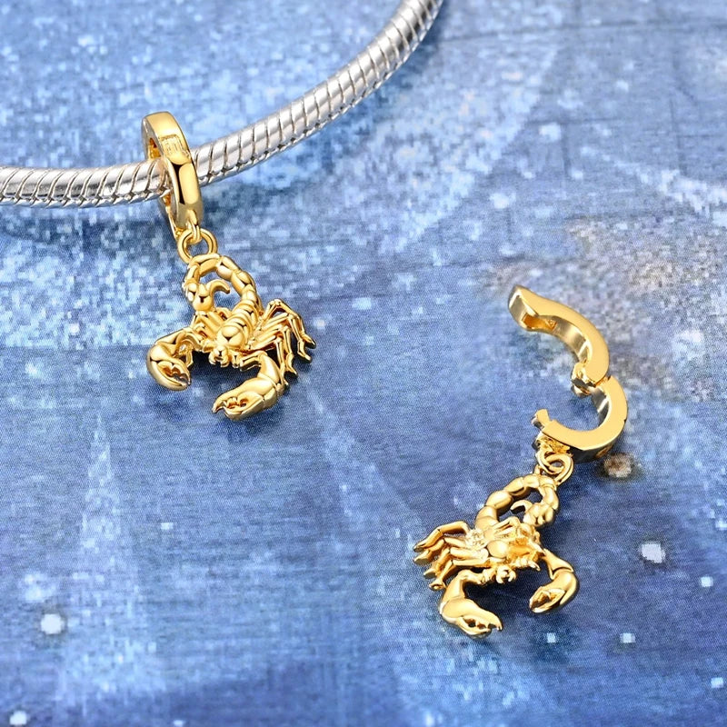 925 Sterling Silver 12 Constellation 12 Zodiac Charms