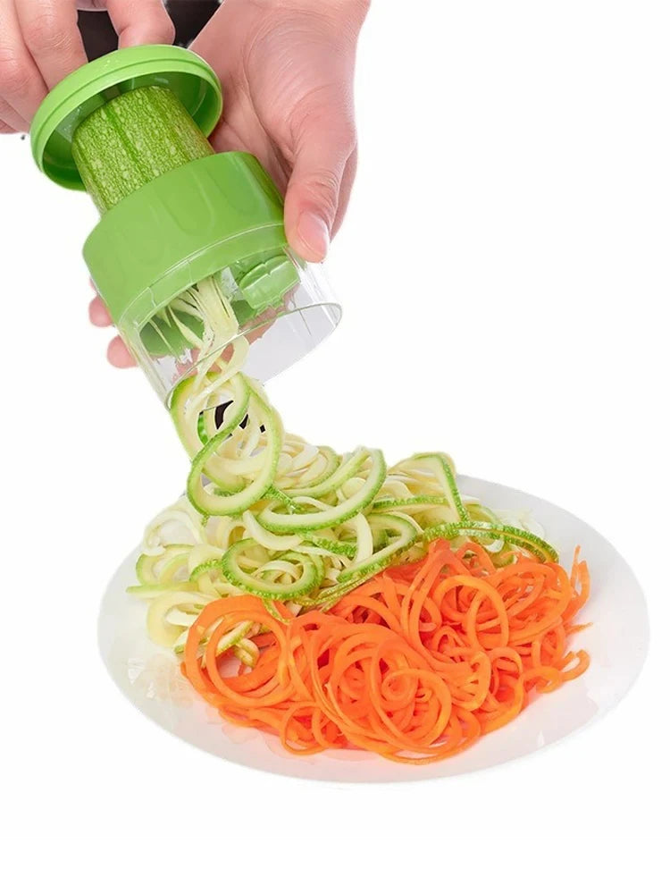 Adjustable Vegetable Spiral Grater Cutter