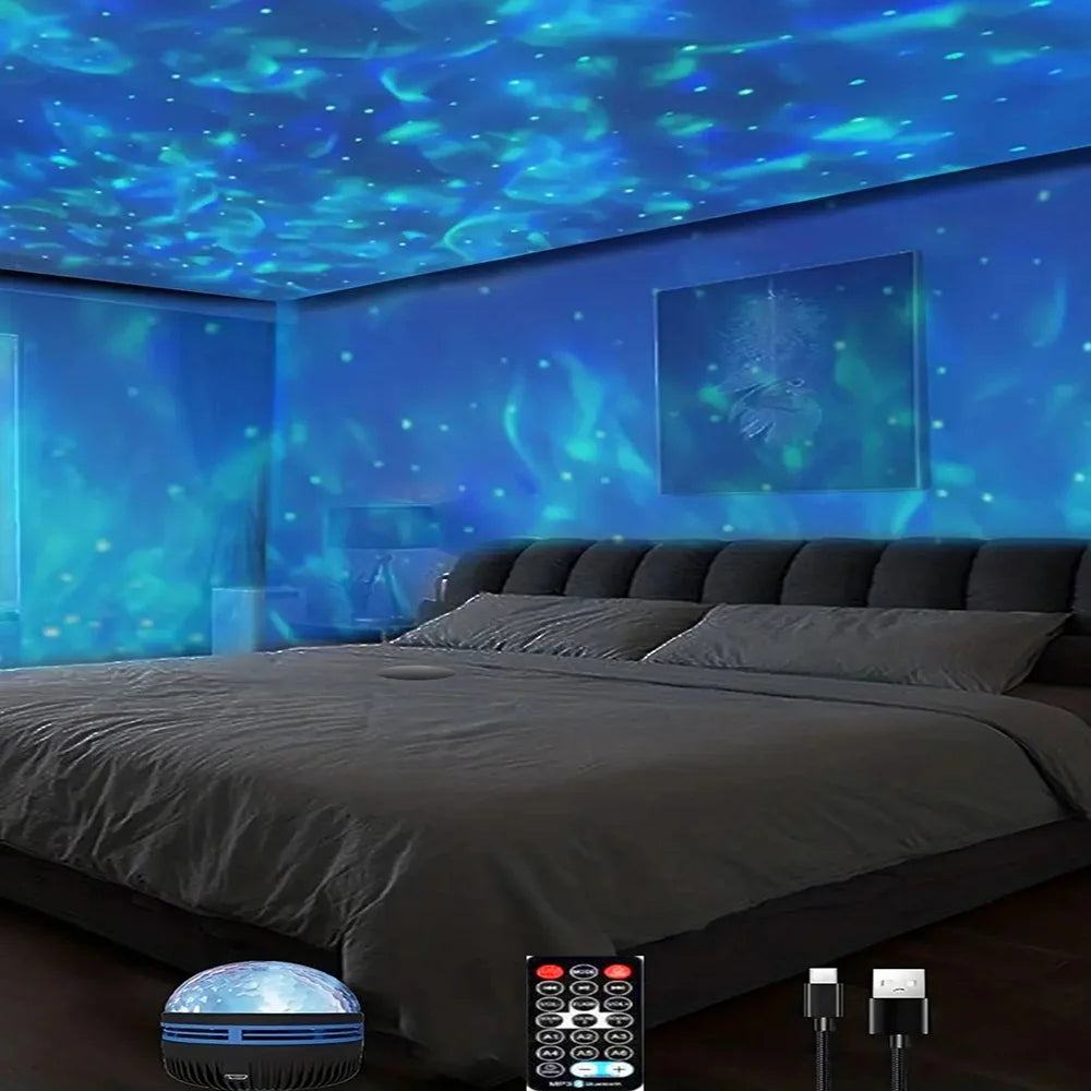 Star/ Galaxy / Water Ocean Wave Projector