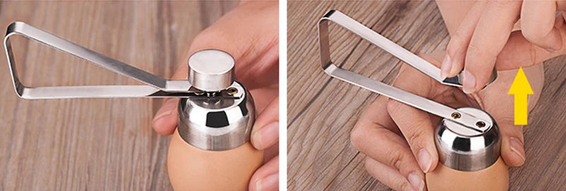 Stainless Steel Egg Topper Cutter