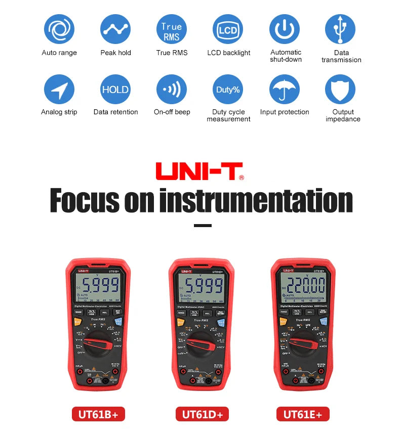 Smart Professional Digital Multimeter