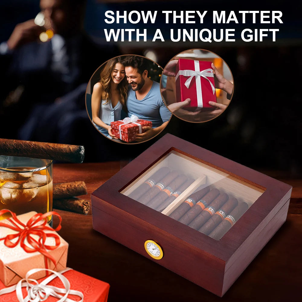 Wooden cigar box