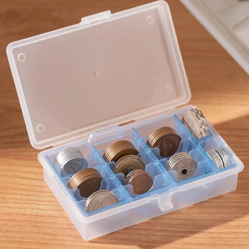 1PC Multifunctional Coin Storage Box