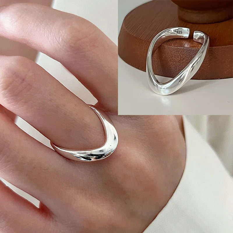 925 Sterling Silve Love Heart Ring