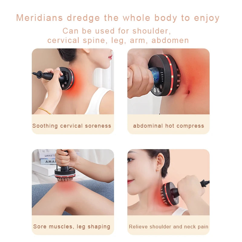 Eletric Meridian Massage Brush