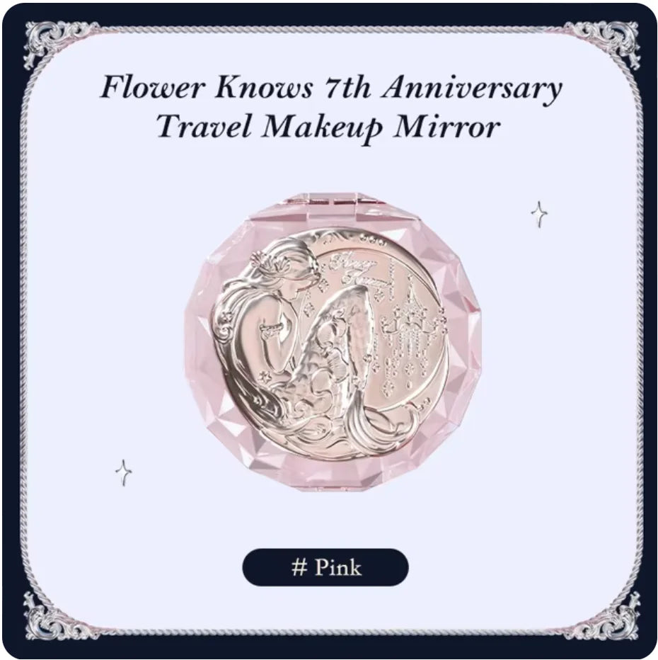 Flower Knows All Series Hand Held Mirror