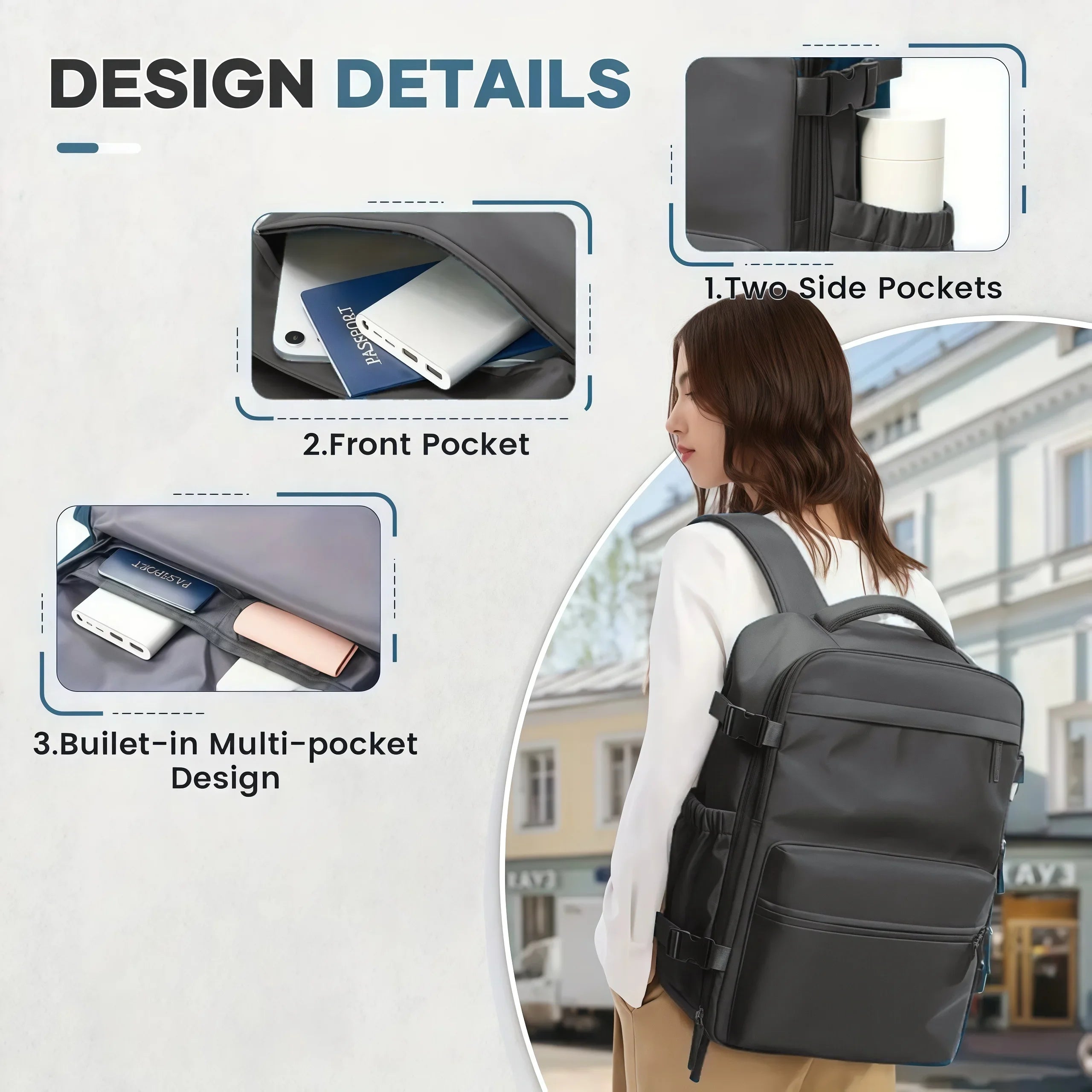 Large Capacity Travel Backpack