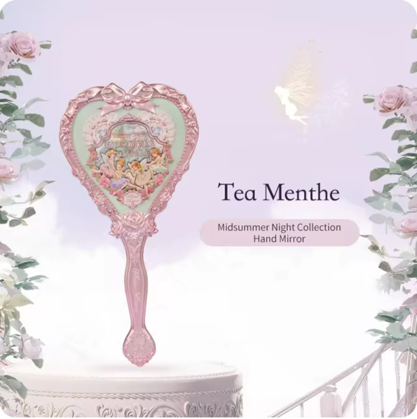 Flower Knows All Series Hand Held Mirror