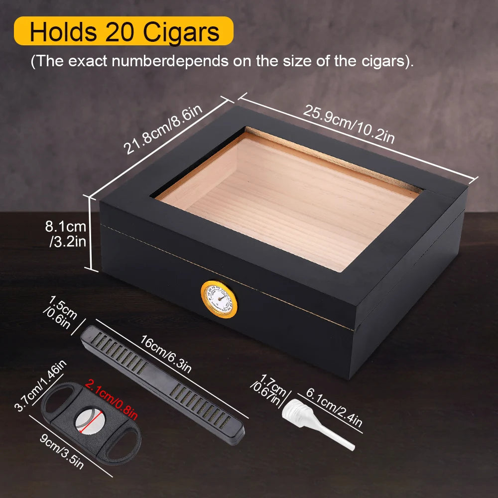 Wooden cigar box