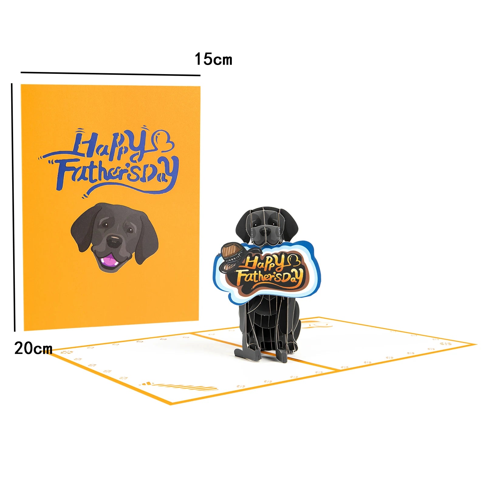 3D Pop-Up Father's Day Greeting Card