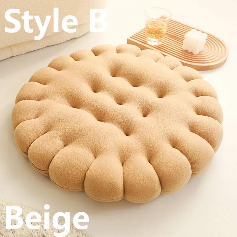 Fluffy Biscuit/ Cookie Cushion