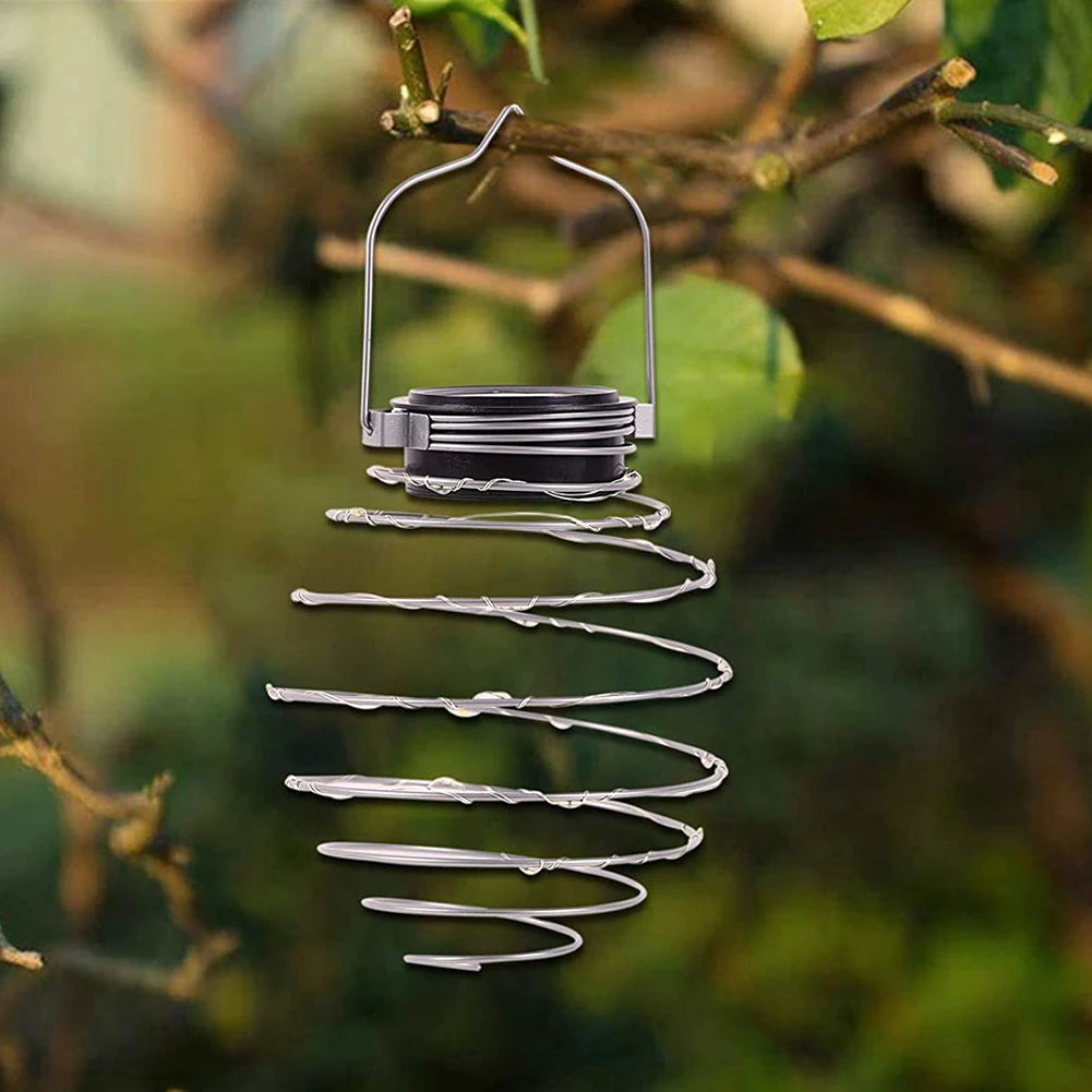 Solar Spiral Lights