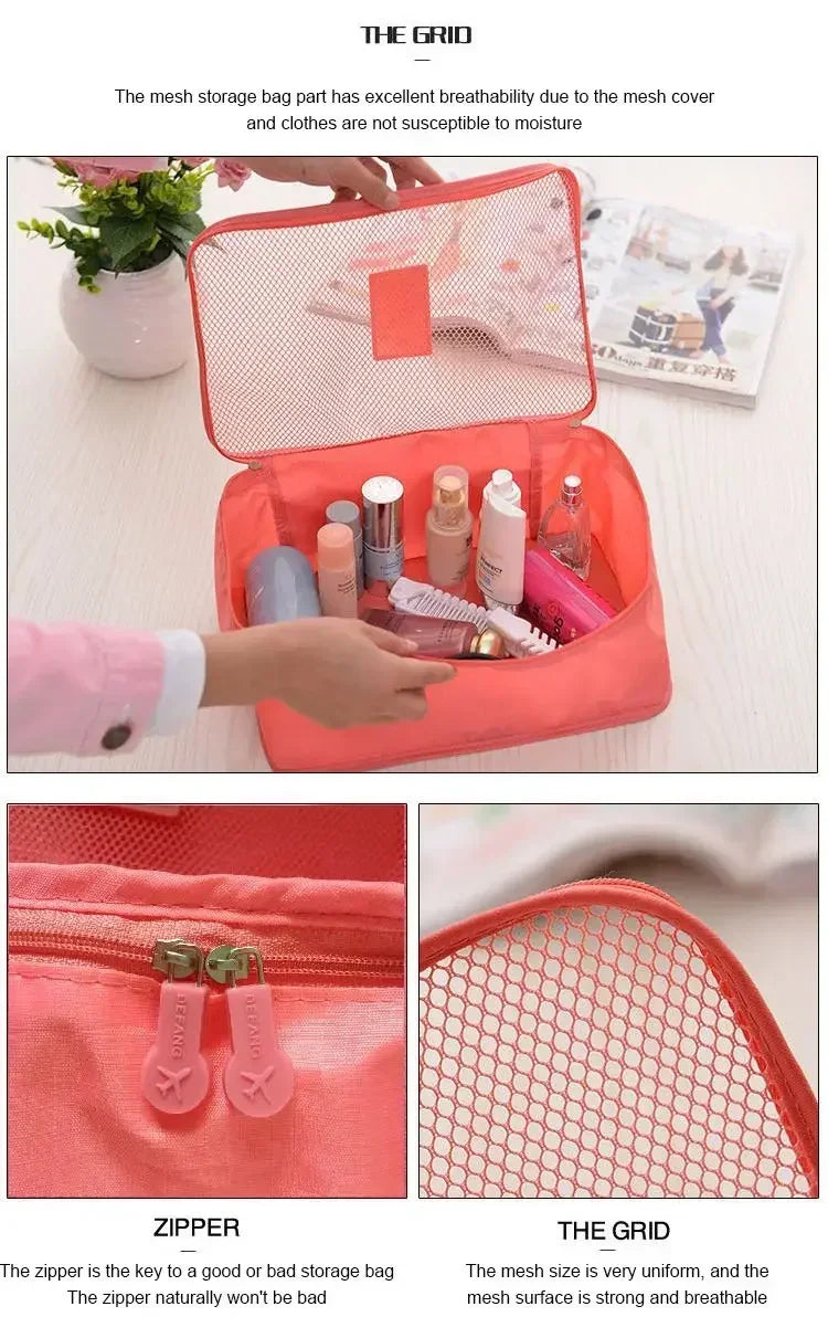 Travel 6-piece storage bag set