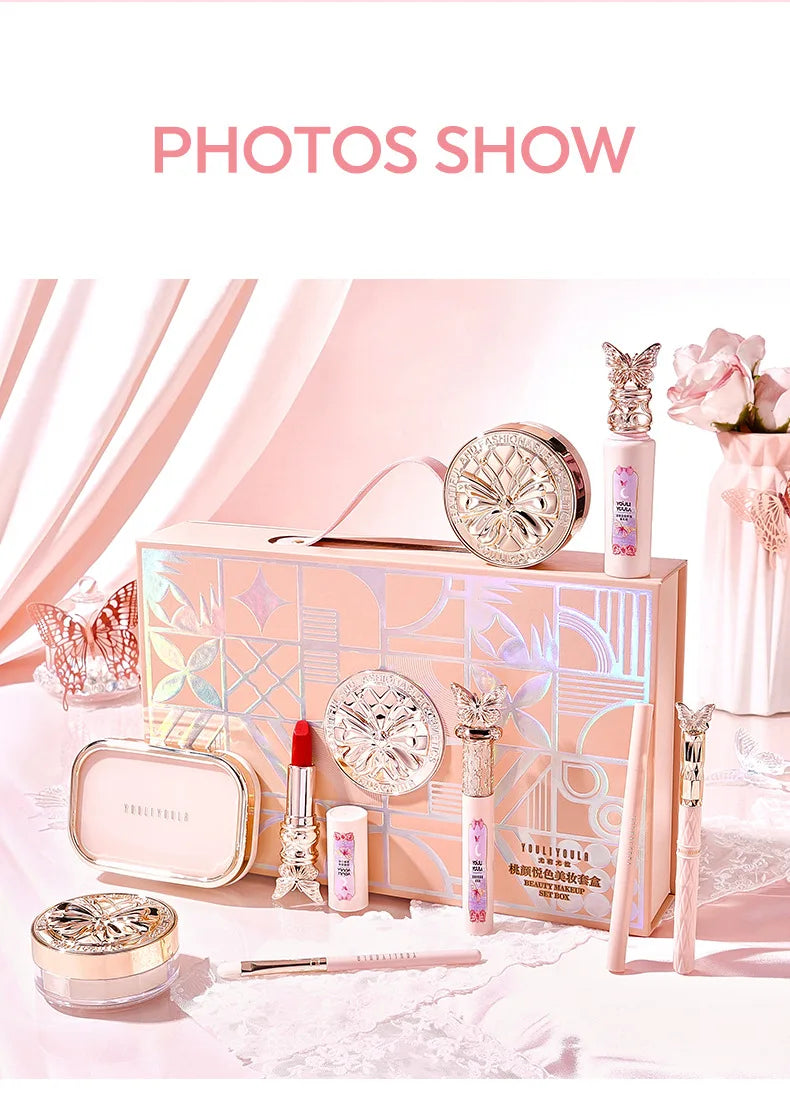 Butterfly 9 Pcs Makeup Gift Box