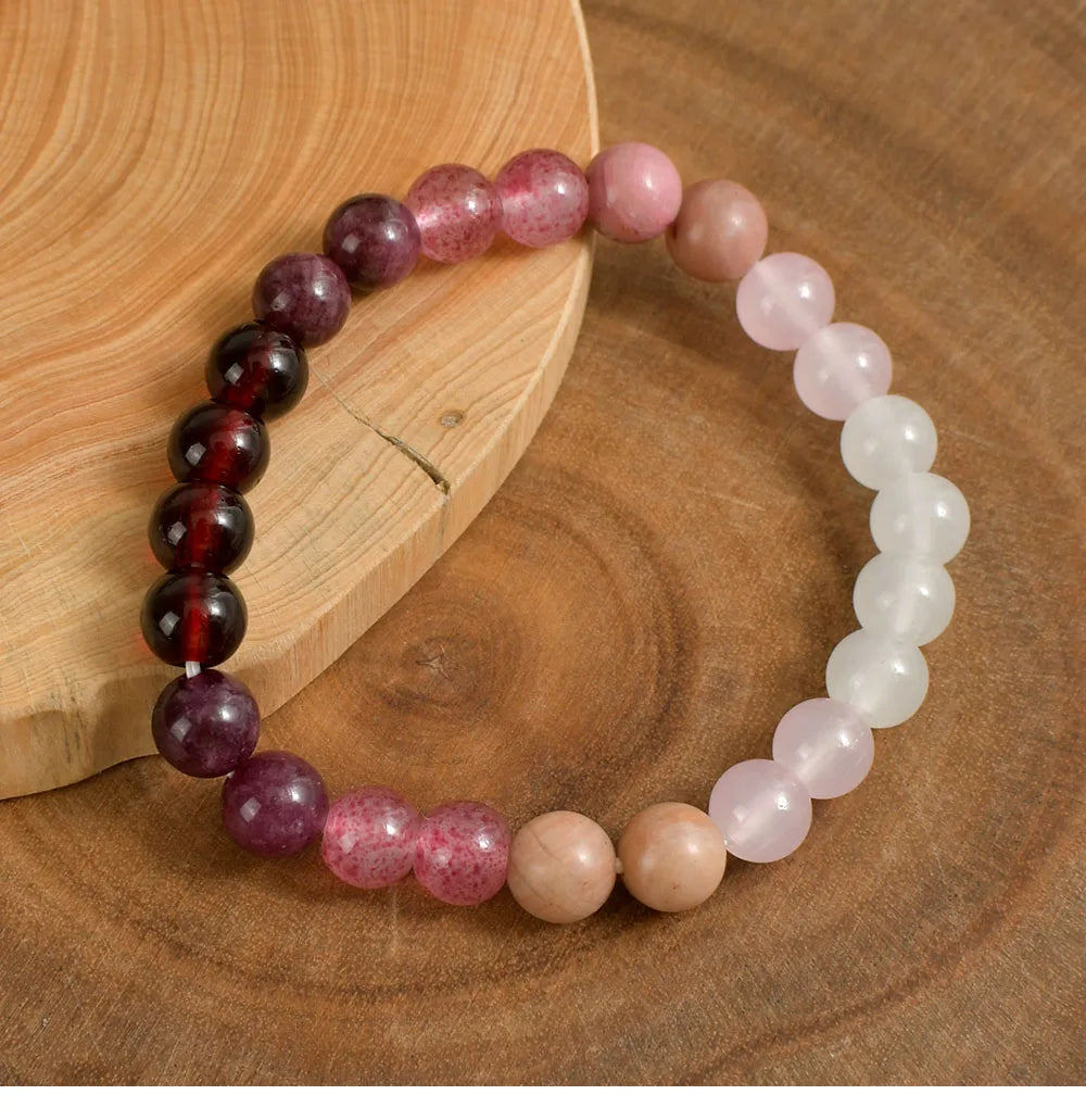 Pink Amethyst Bracelet