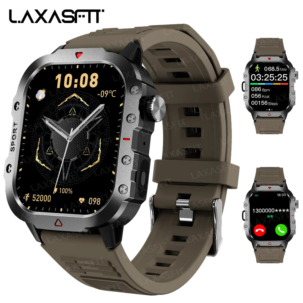 LAXASFIT LED Flashlight Smart Watch