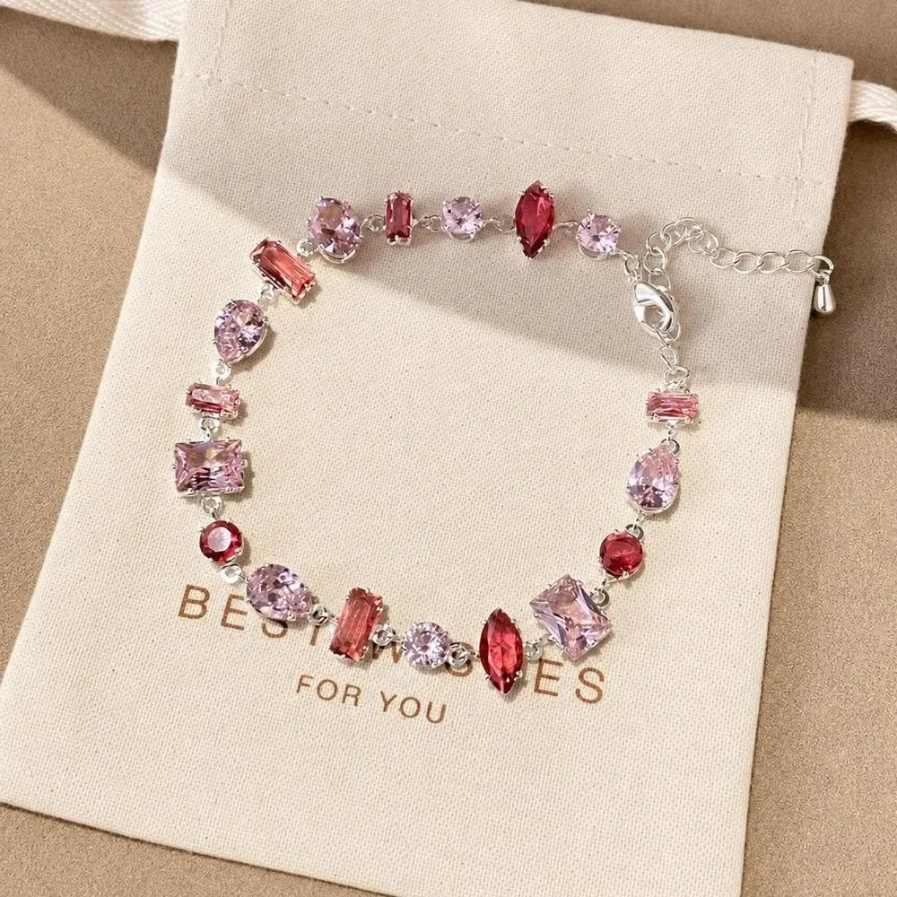 Crystal Necklace and Bracelet