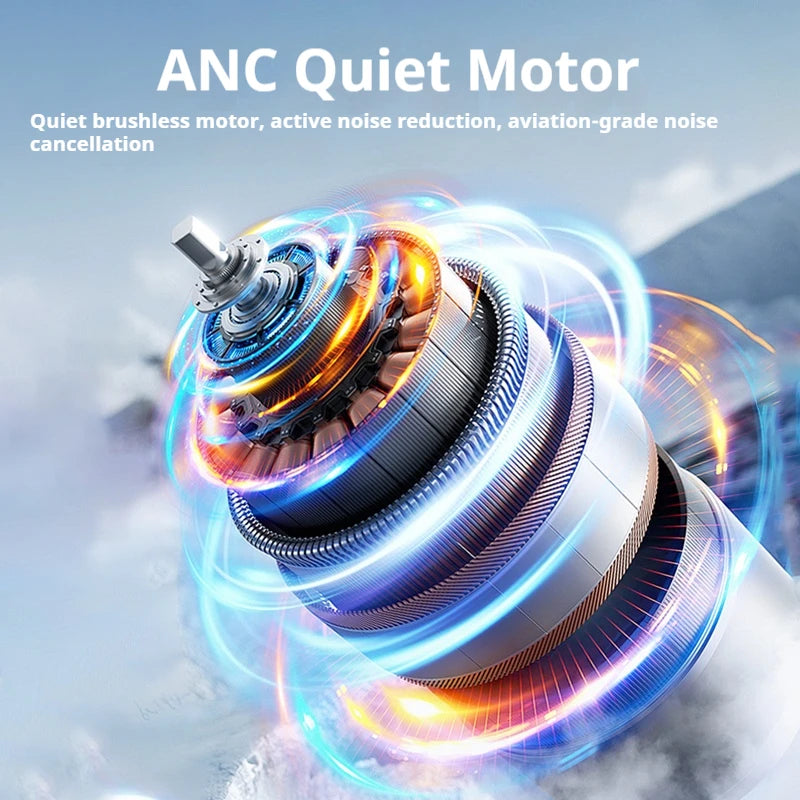 Ice compress high-speed cooling fan