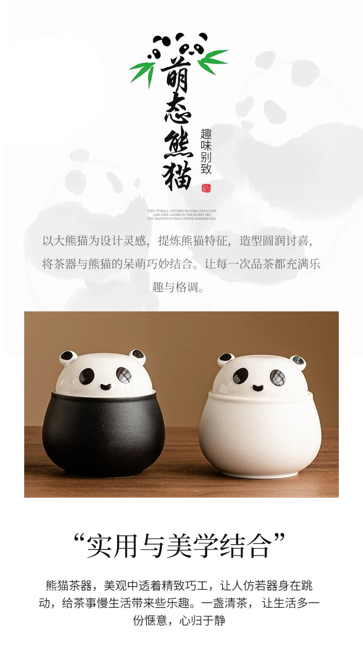 Panda Mini Tea Can
