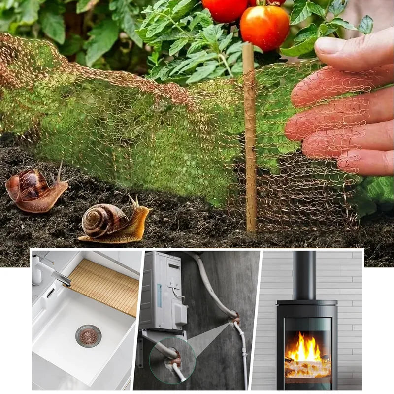 Anti-Pest Copper Mesh Garden Protection
