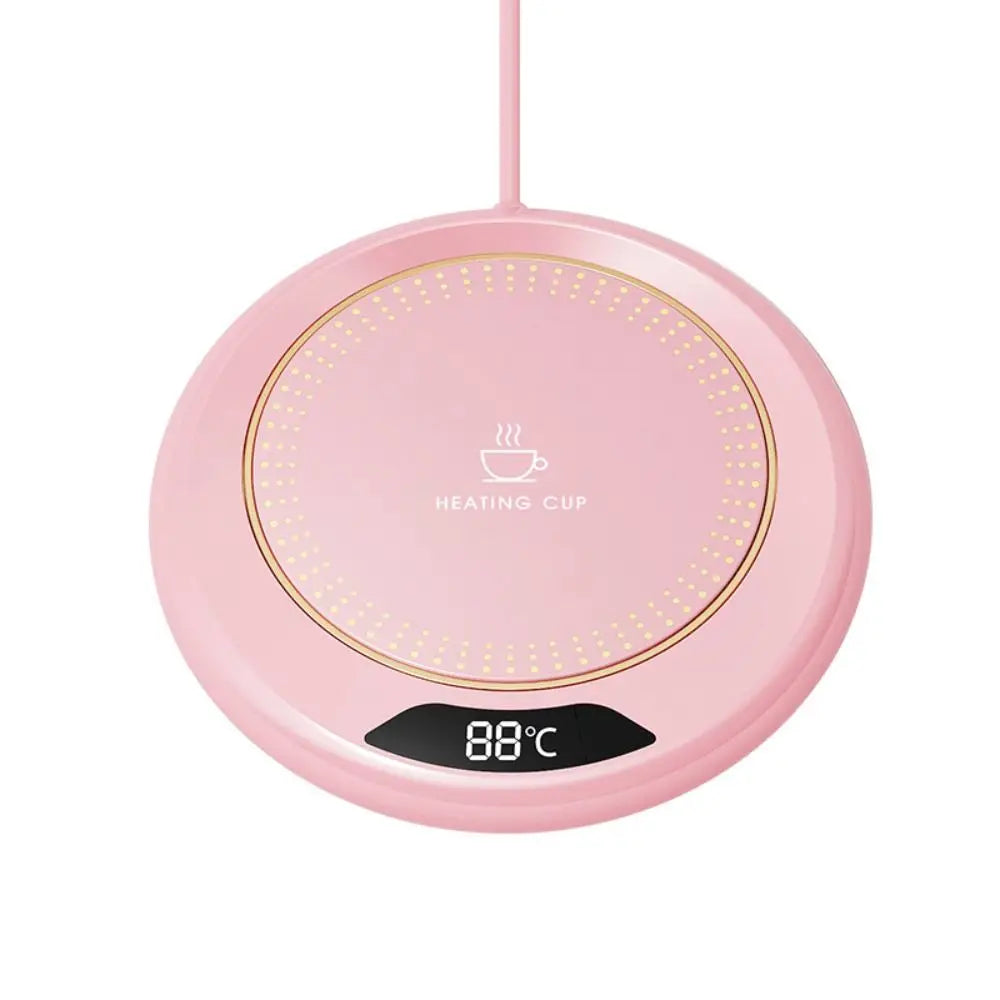 Portable ABS Constant Temperature Coaster with 3 Temperature Settings