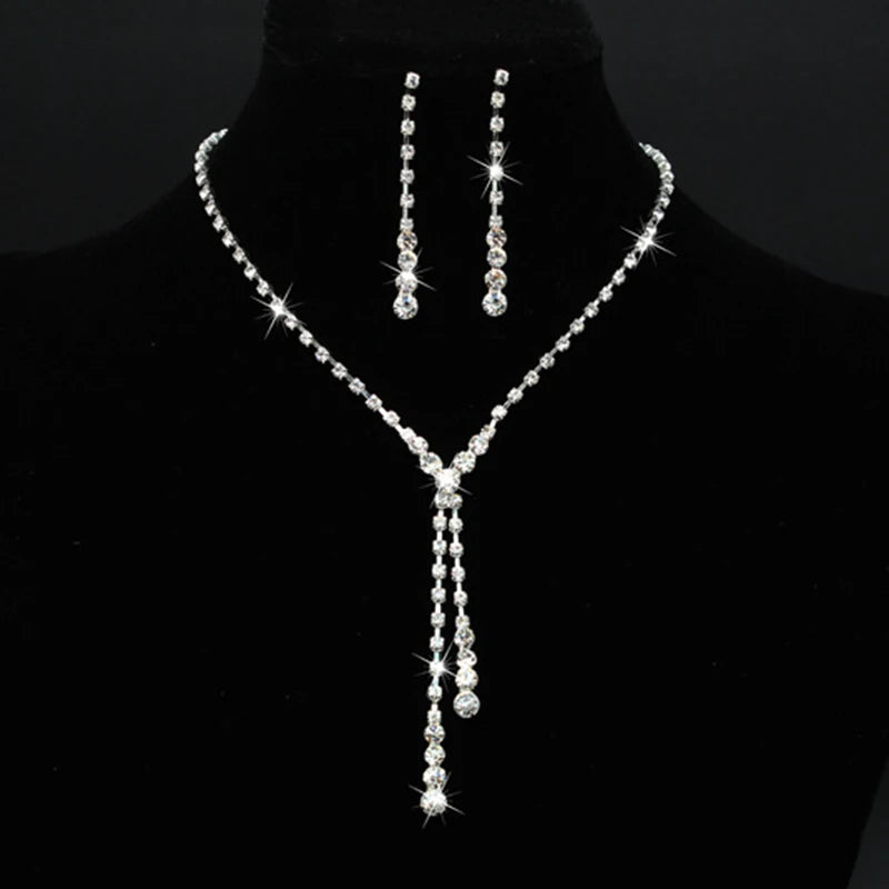 Women's Necklace Earrings Set