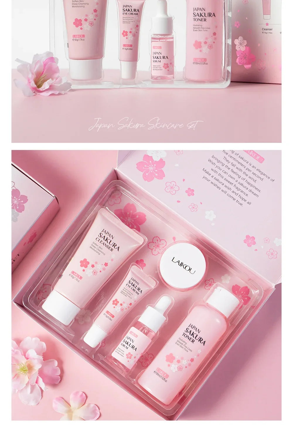 LAIKOU Sakura Skin Care Sets