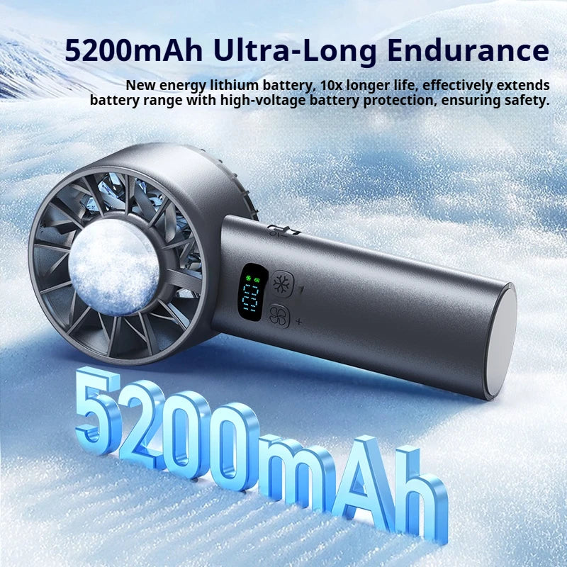 Ice compress high-speed cooling fan