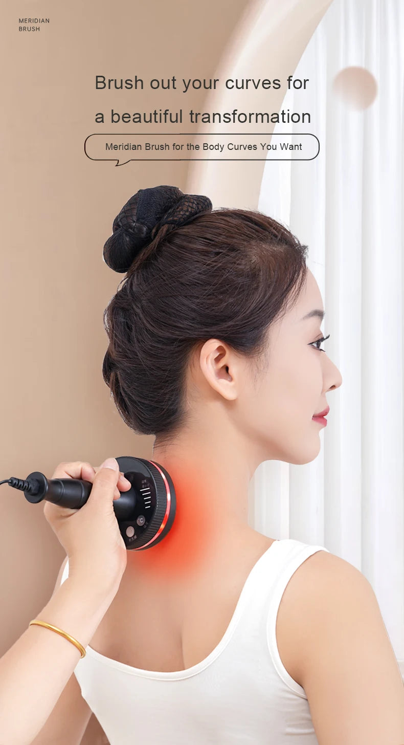 Eletric Meridian Massage Brush