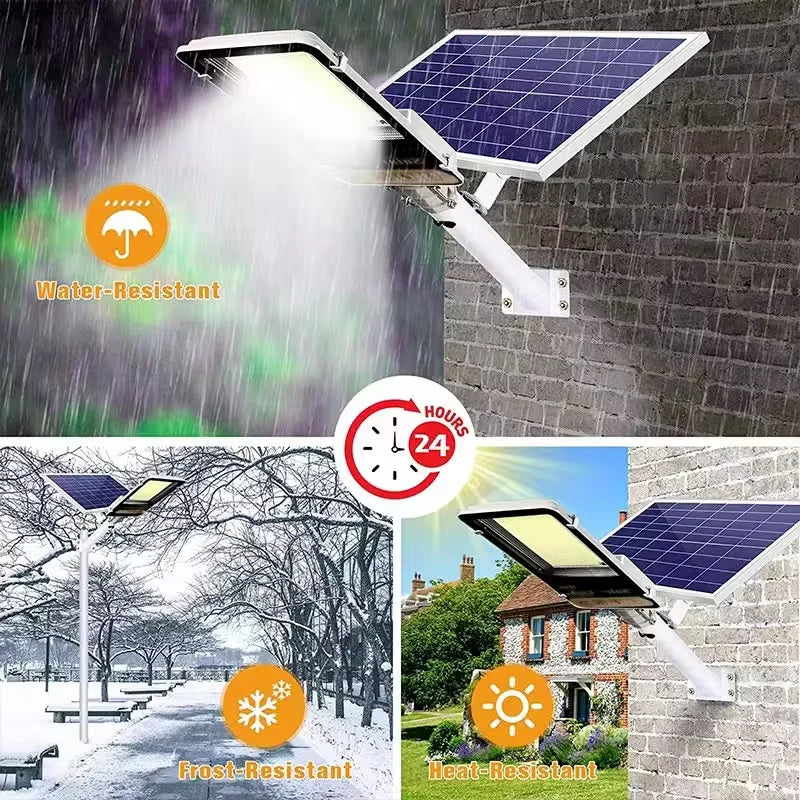 Aluminum 8000mah High Power Solar Outdoor Waterproof Wall lamp