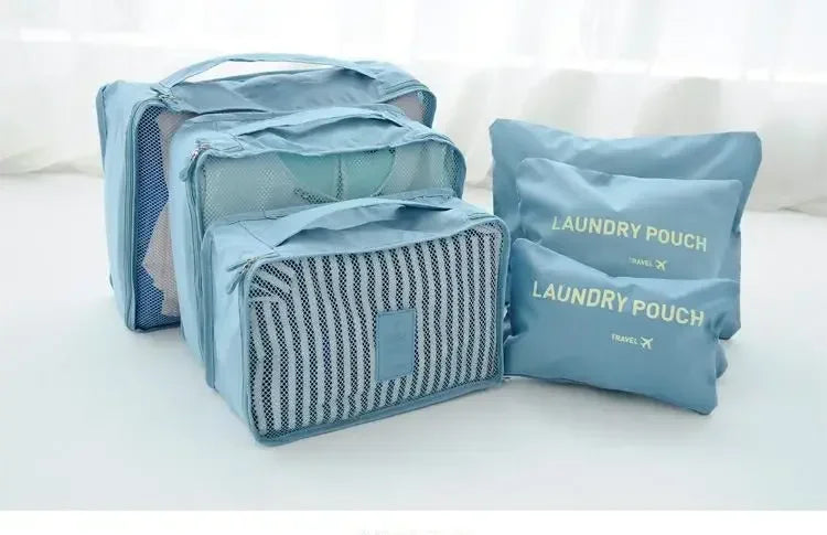 Travel 6-piece storage bag set