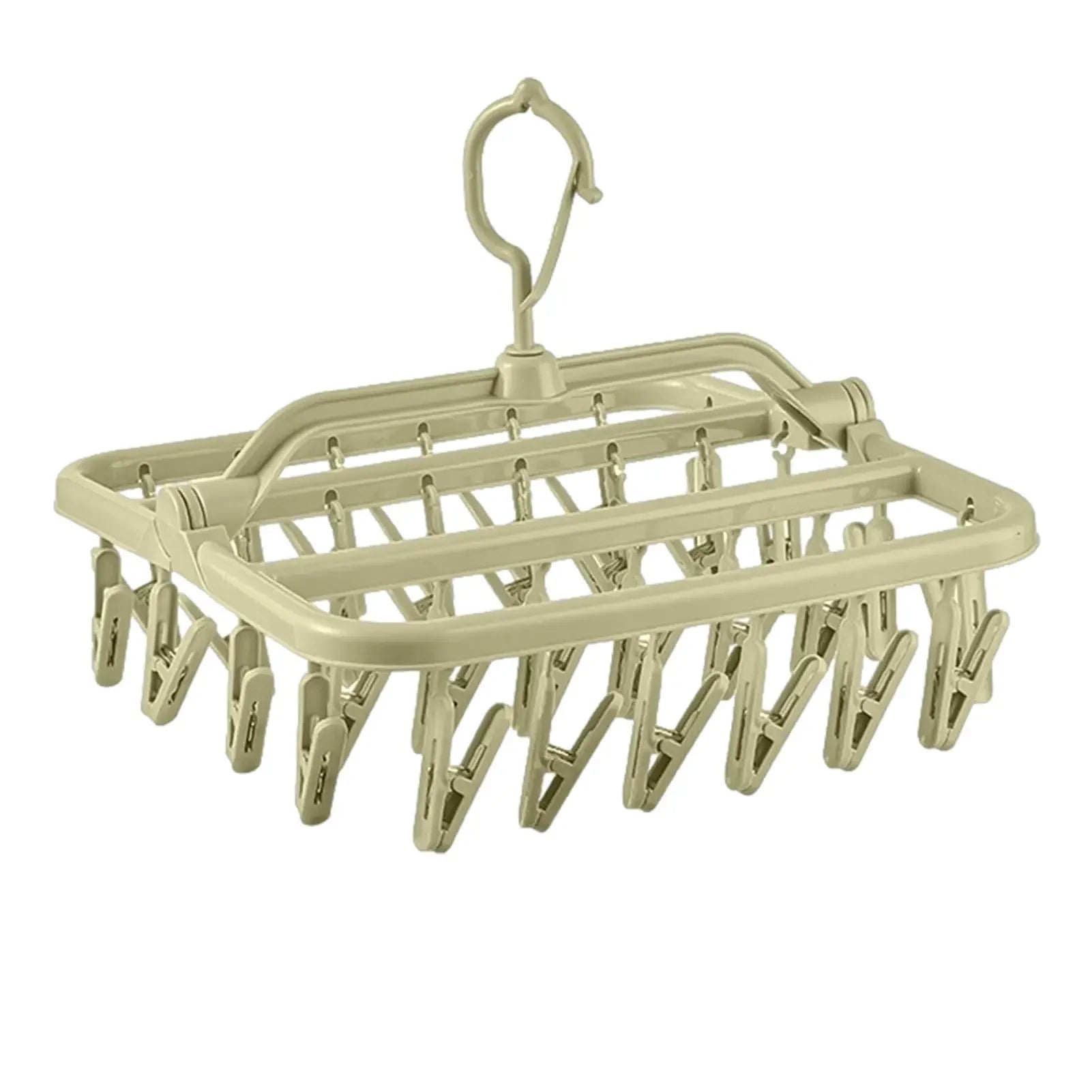 Foldable Drip Hanger with 32 Clips