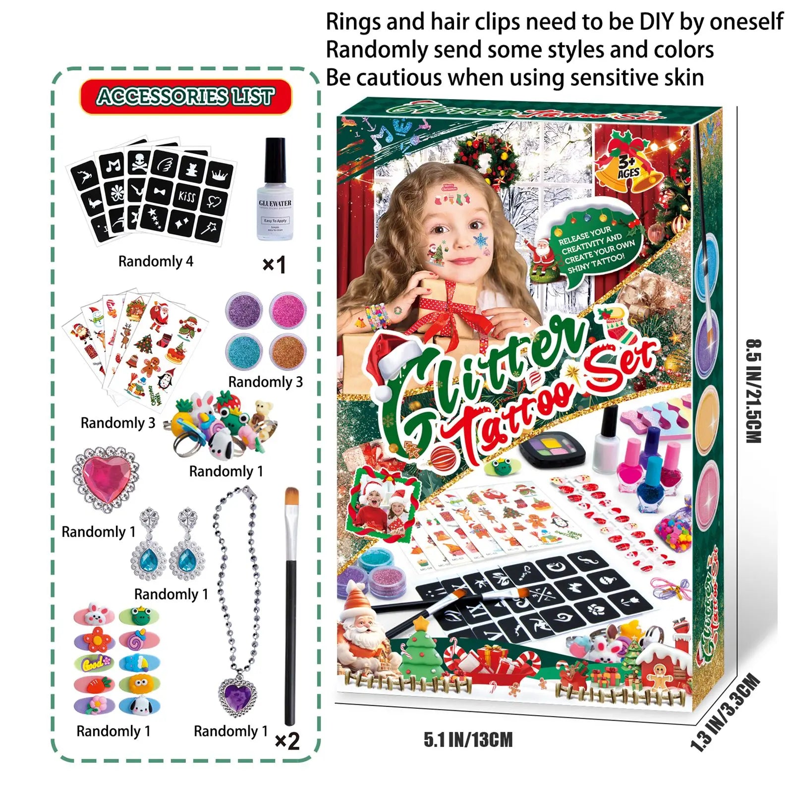 Christmas Diy Makeup And Armor Set For Children