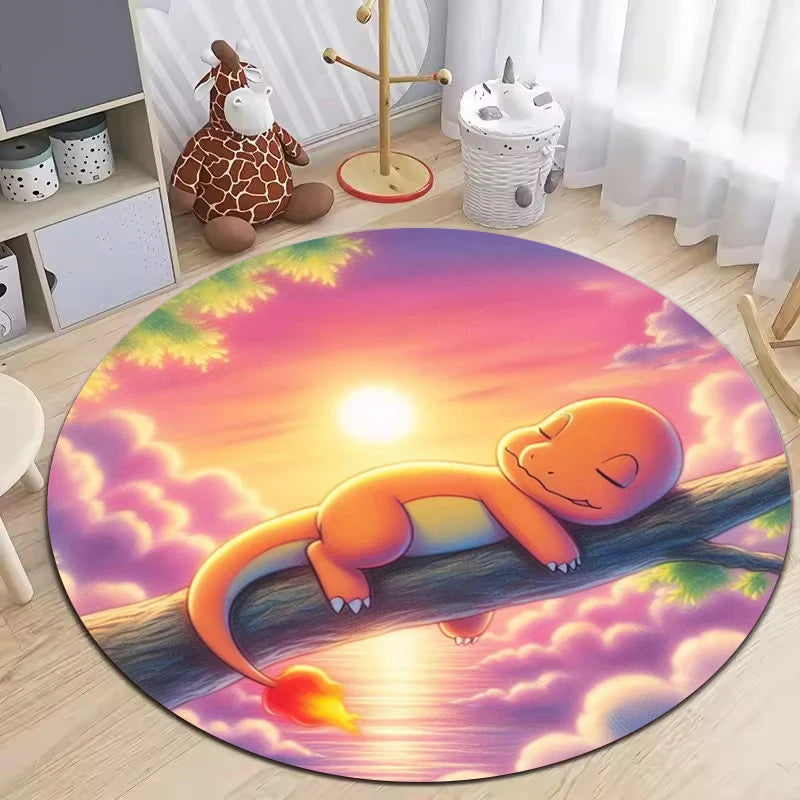 Pikachu Inspired Bedroom Nonslip Floor Mat