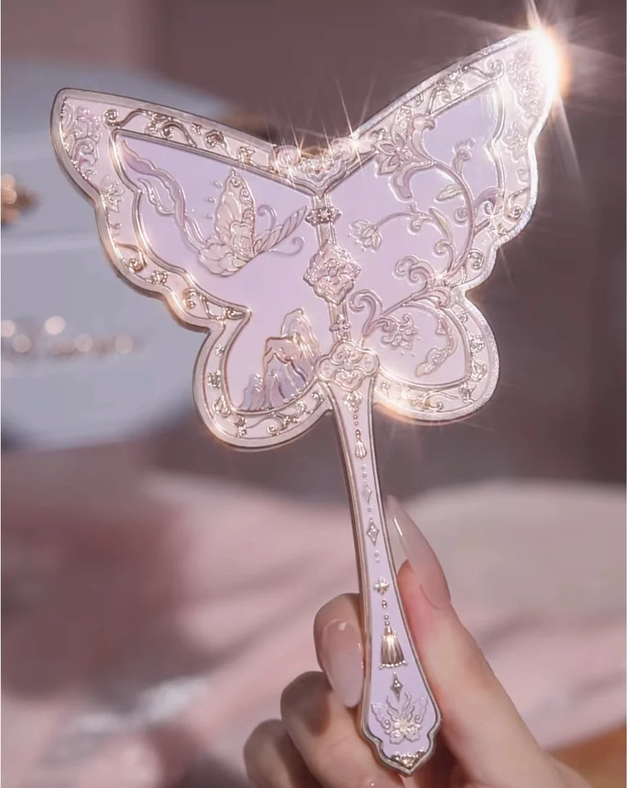 Flower Knows All Series Hand Held Mirror