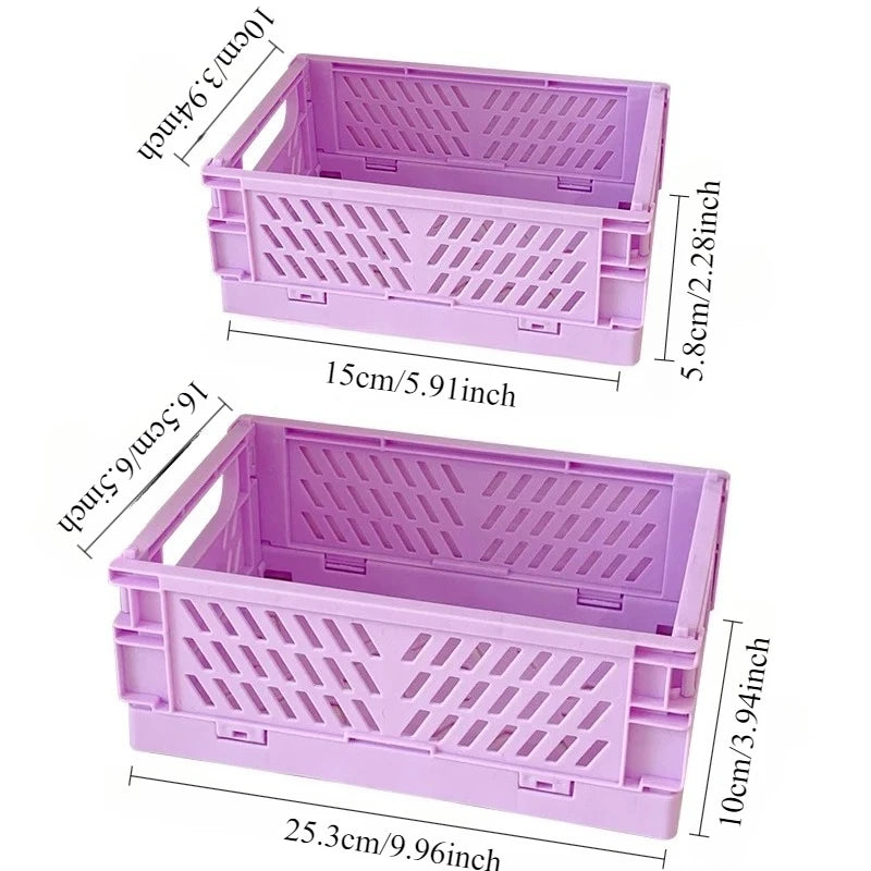 Foldable Storage Box with Handles