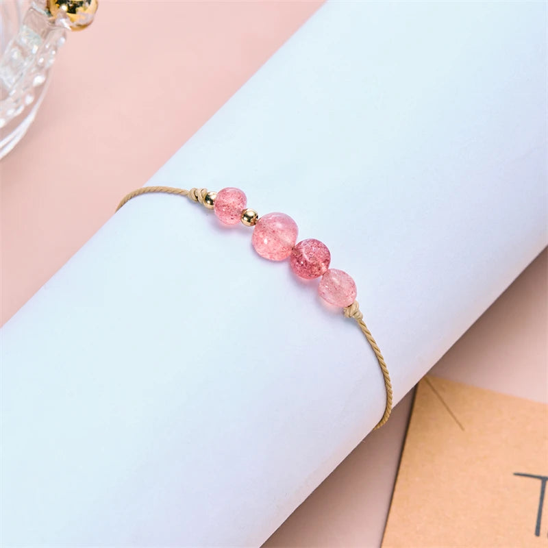 12 Constellation Natural Stone Beads Bracelet