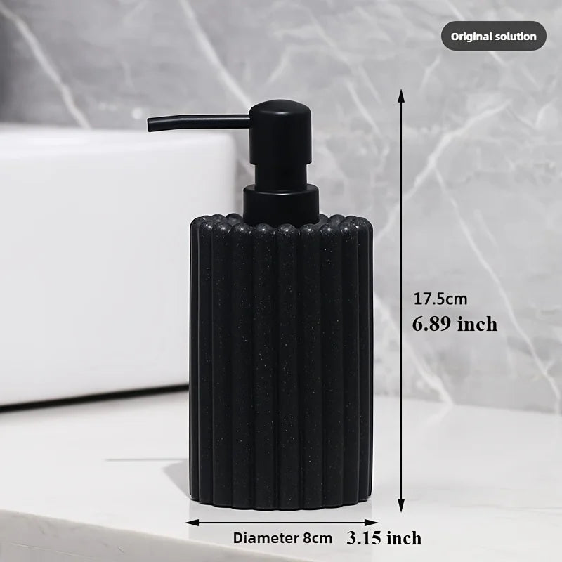 Bathroom resin bottle sets