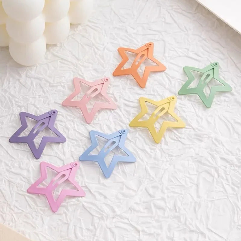 Colorful Star Hair Clips