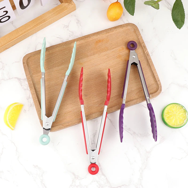 Silicone BBQ Grilling Tong