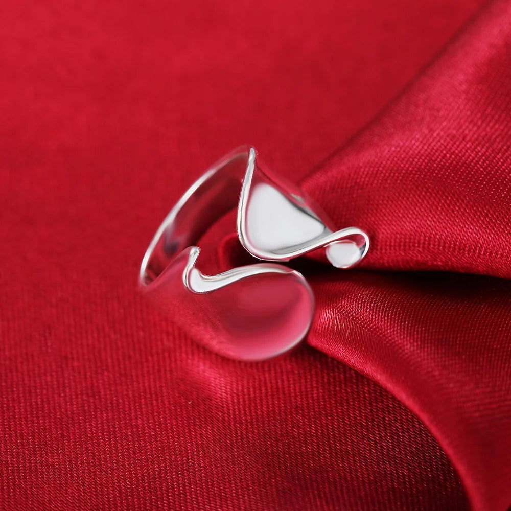 Charm 925 Sterling Silver Ring
