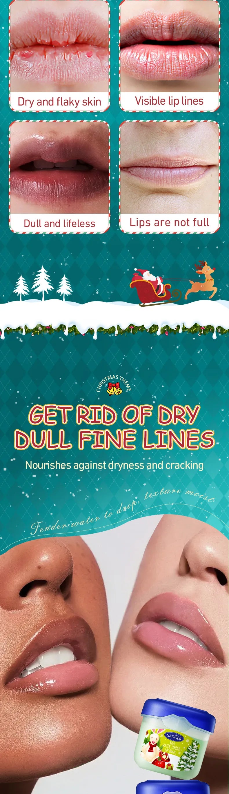 Christmas Lipstick Gift Box