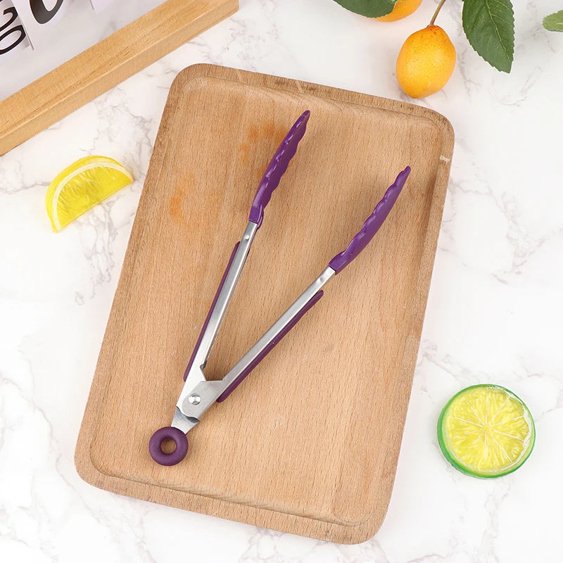 Silicone BBQ Grilling Tong