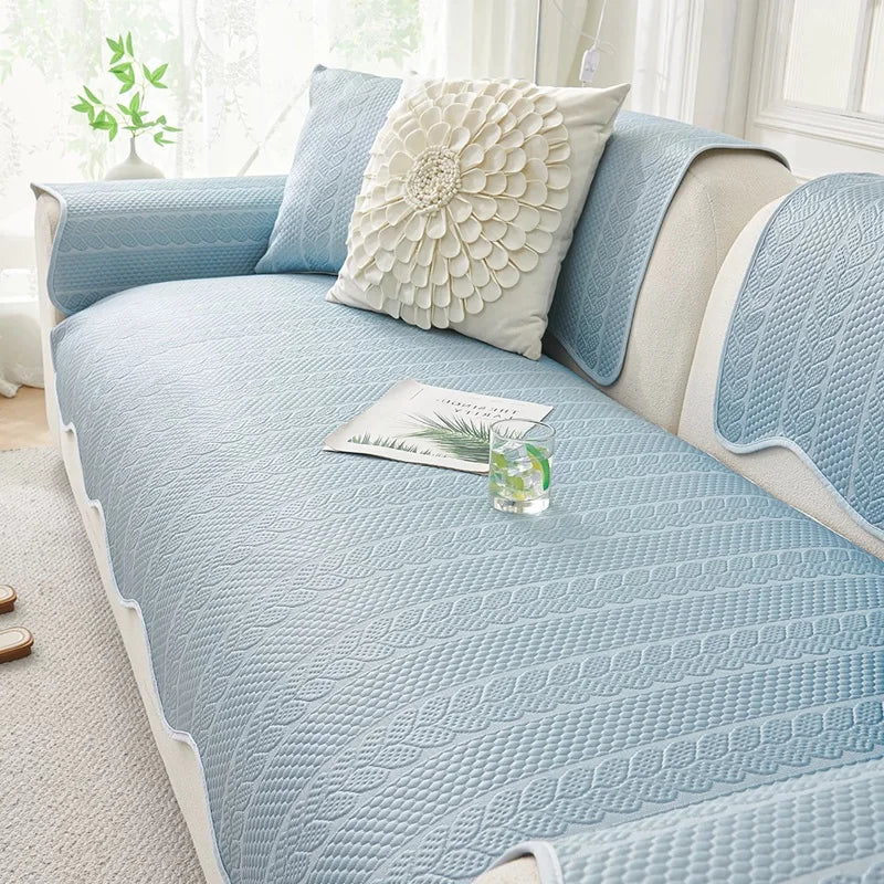 Ice Silk Sofa Slipcover