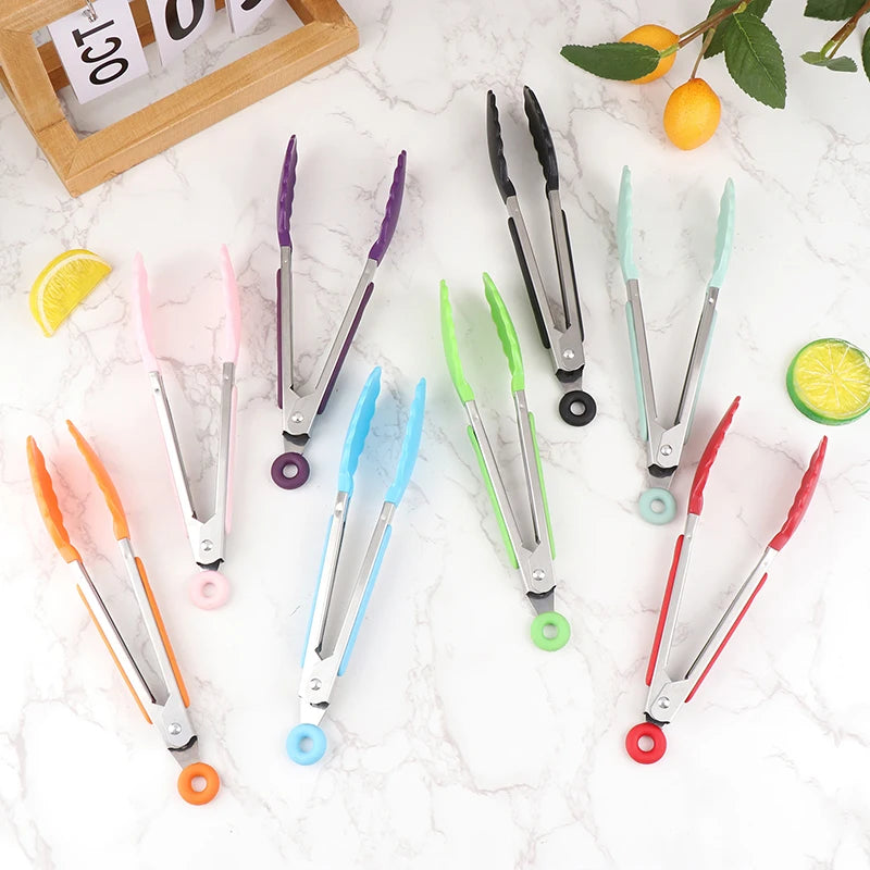 Silicone BBQ Grilling Tong