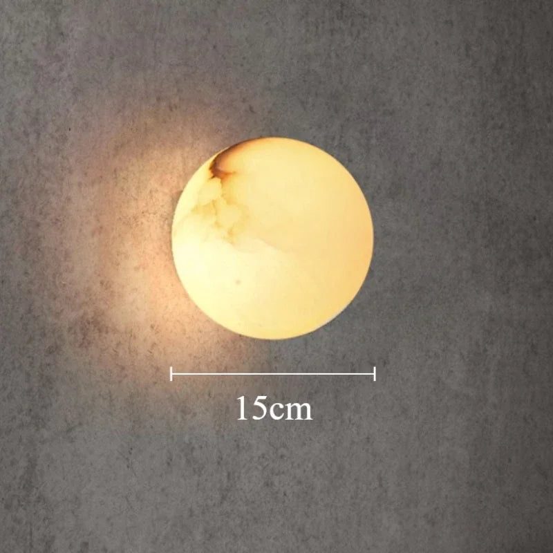 Modern LED Moon Wall Lamp