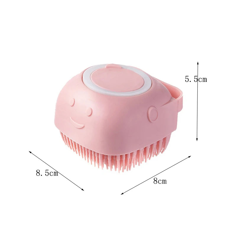 Hot Silicone Pet Bath Brush