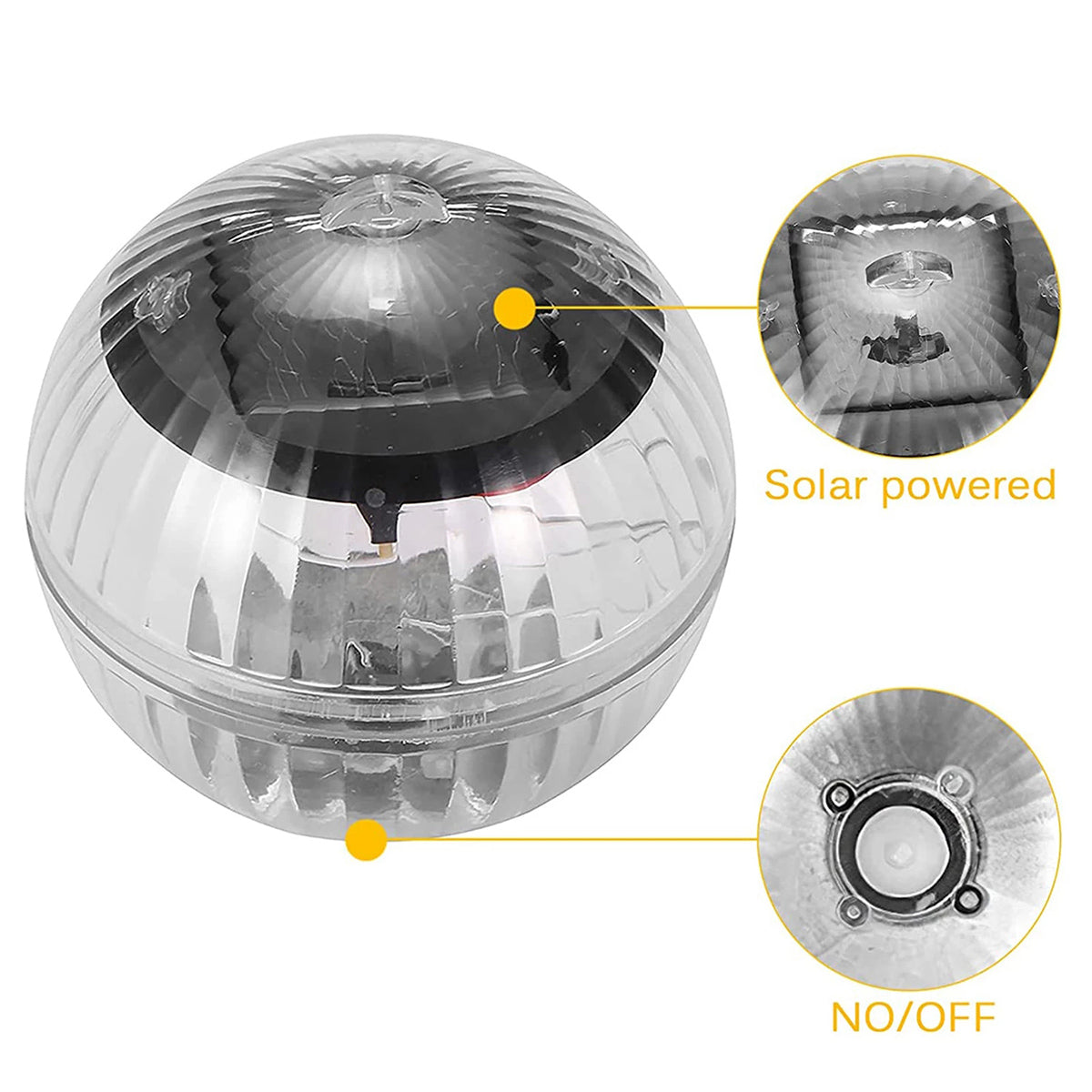 LED Solar Floating Pool Light