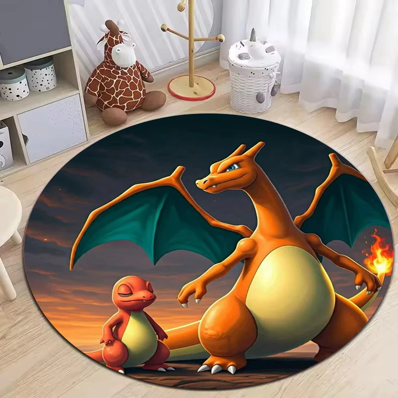 Pikachu Inspired Bedroom Nonslip Floor Mat
