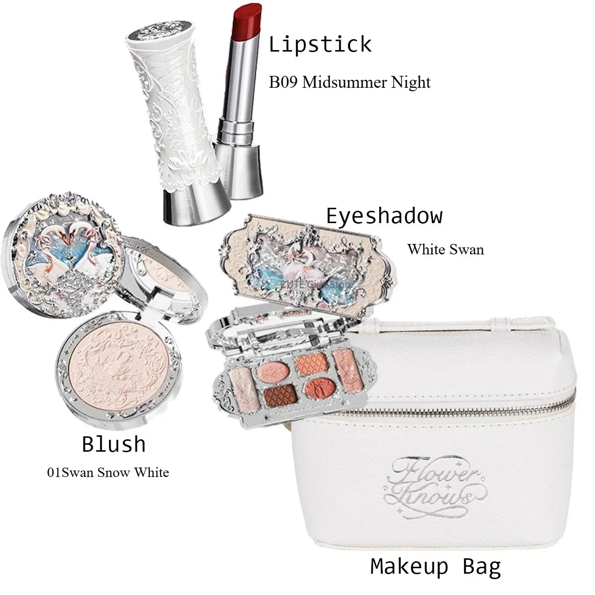 Flowerknow All In Makeup Kit